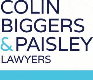 Colin Biggers and Paisley logo